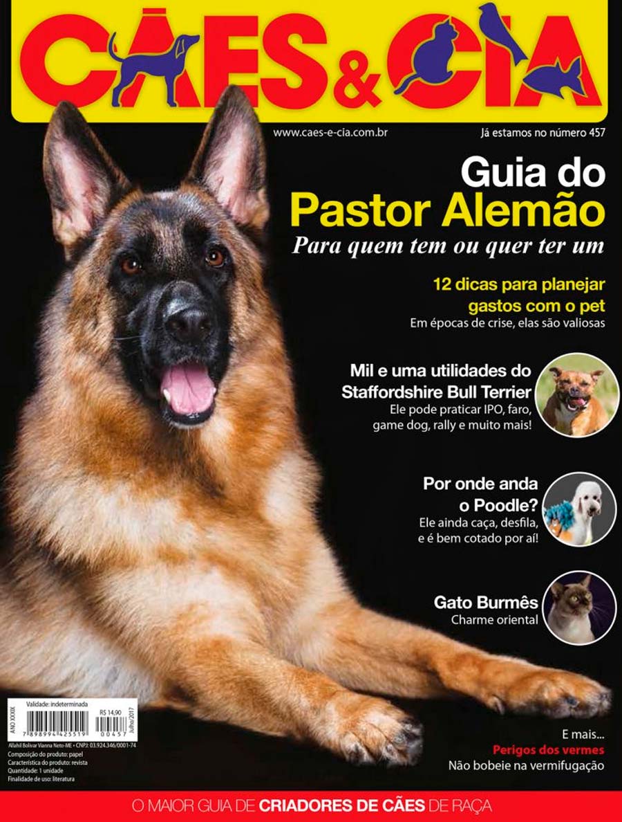 Como criar pastor-alemão - Revista Globo Rural